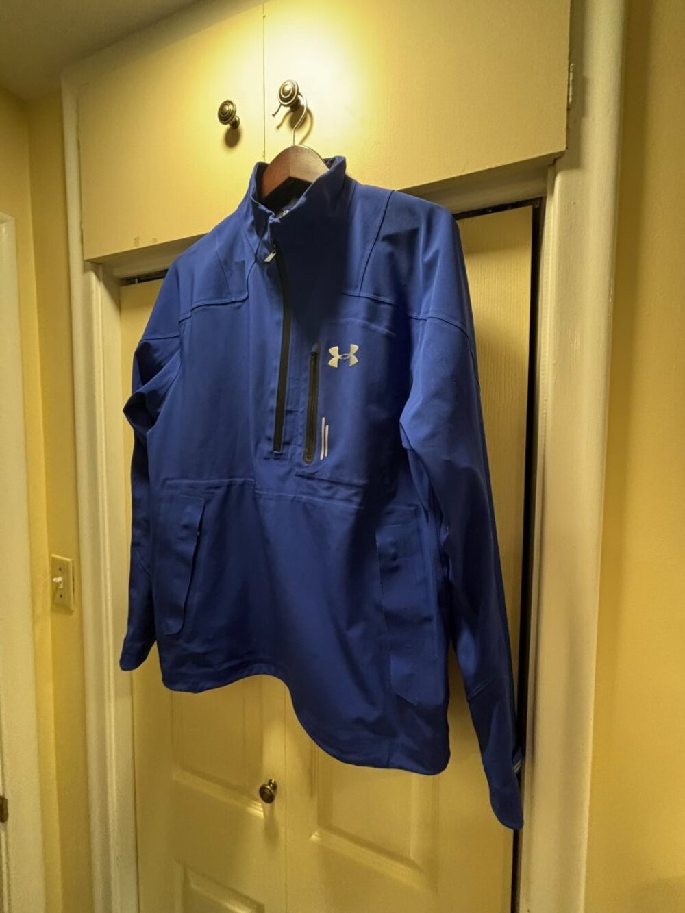 Under Armour GORE-TEX Blue Pullover Jacket Men’s Large